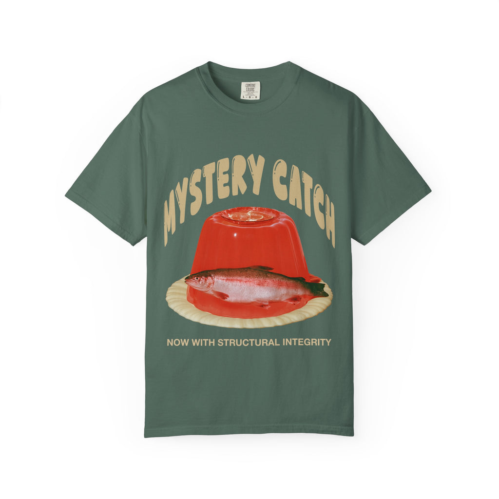 Mystery Catch T-Shirt — Retro Fish Jell-O Graphic Tee