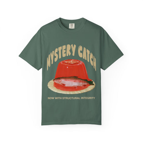 Mystery Catch T-Shirt — Retro Fish Jell-O Graphic Tee