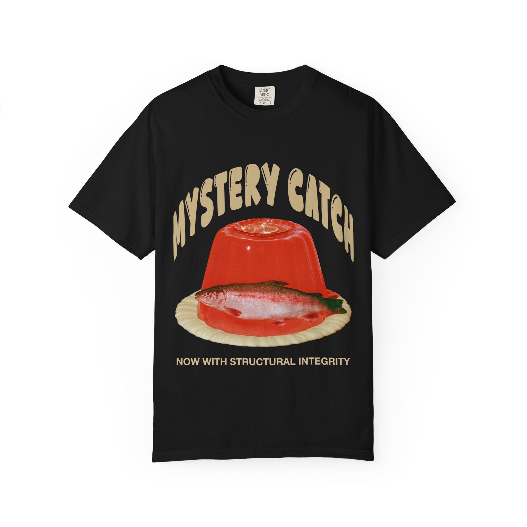 Mystery Catch T-Shirt — Retro Fish Jell-O Graphic Tee