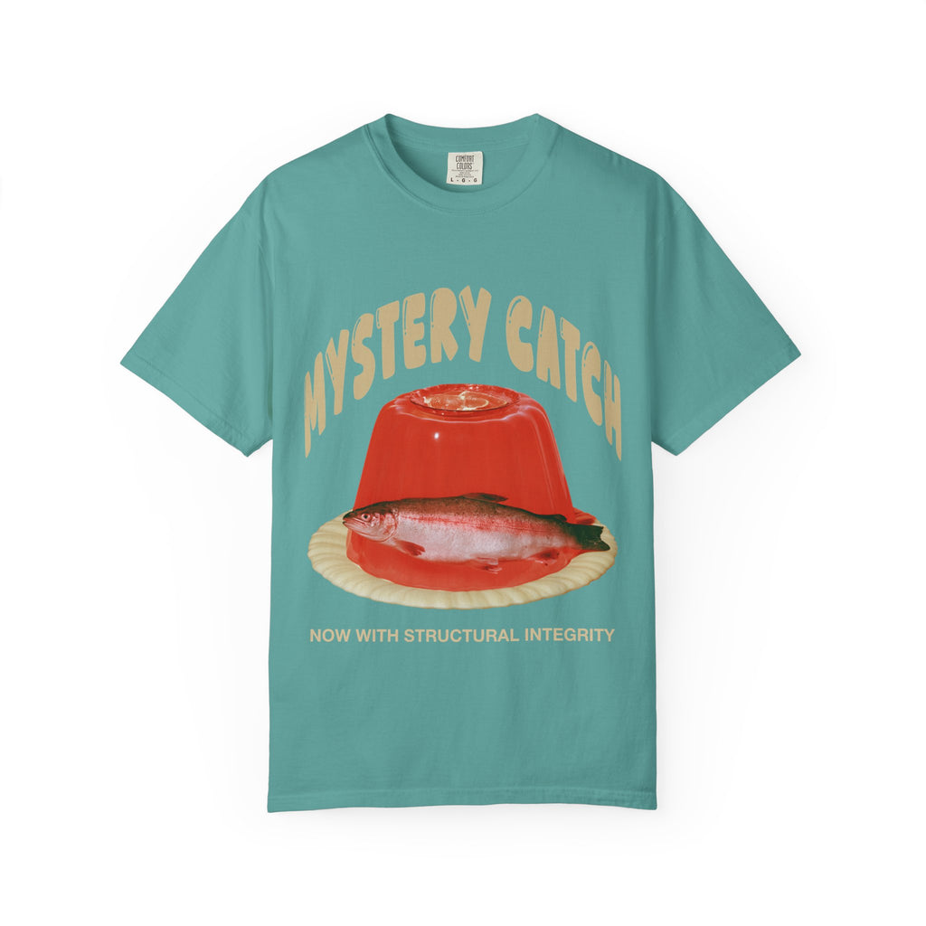 Mystery Catch T-Shirt — Retro Fish Jell-O Graphic Tee