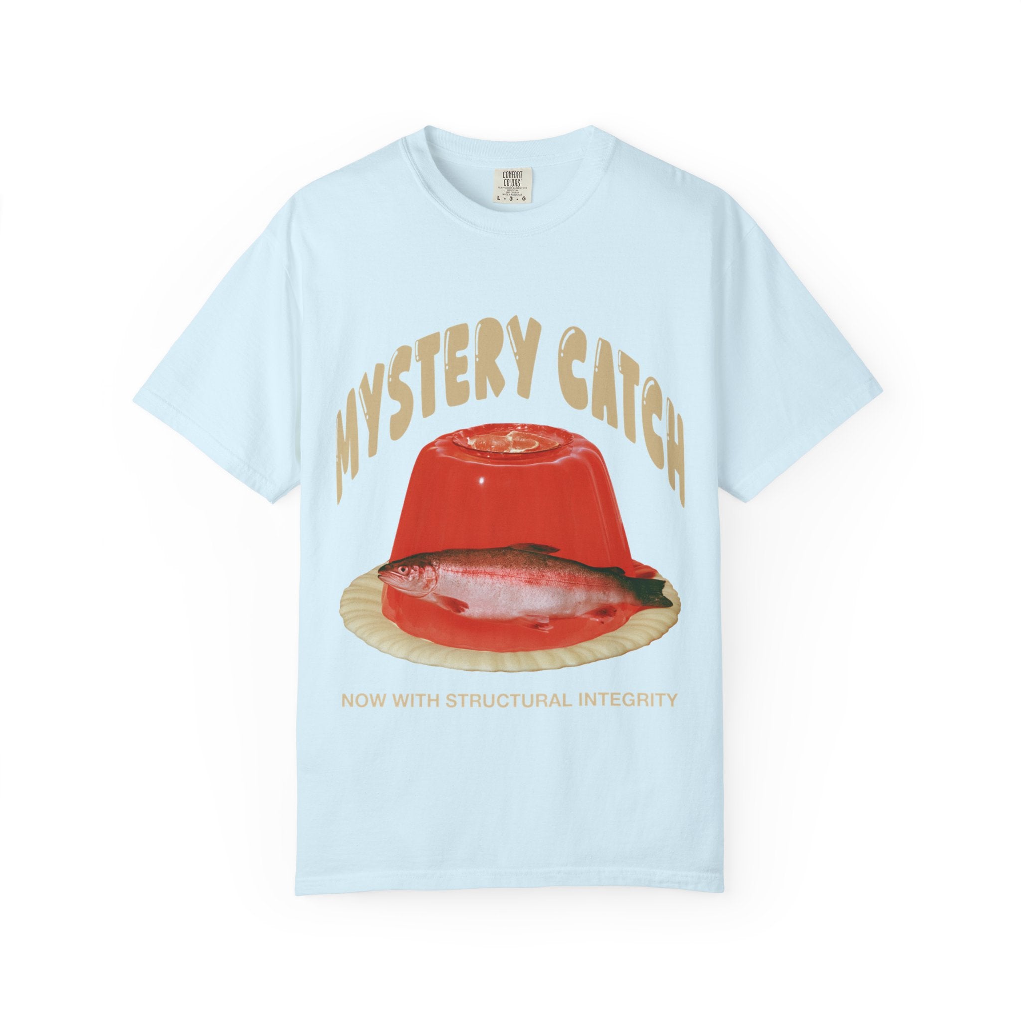Mystery Catch T-Shirt — Retro Fish Jell-O Graphic Tee