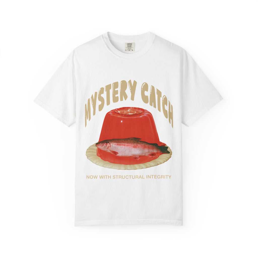 Mystery Catch T-Shirt — Retro Fish Jell-O Graphic Tee