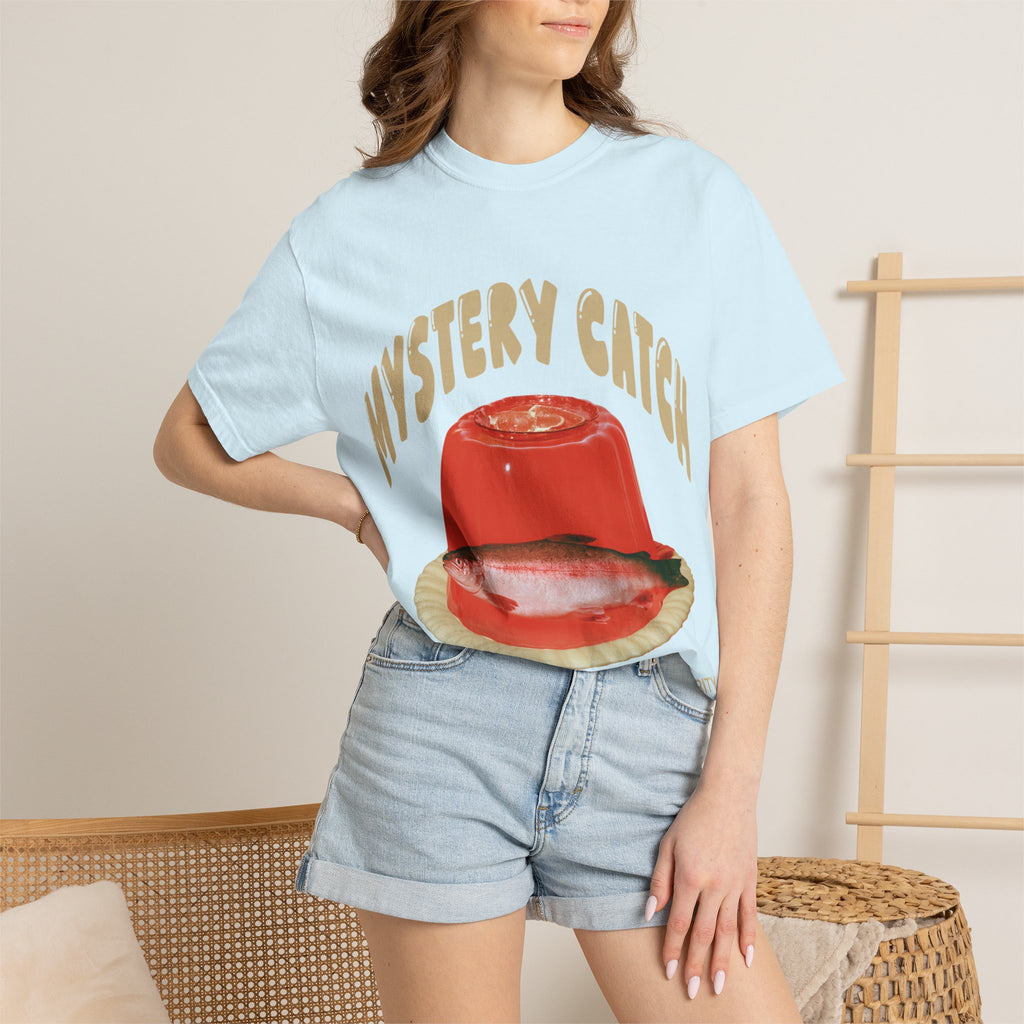 Mystery Catch T-Shirt — Retro Fish Jell-O Graphic Tee